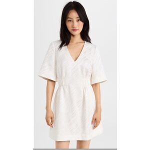 BAUM UND PFERDGARTEN Aello Dress Size S Diagonal White